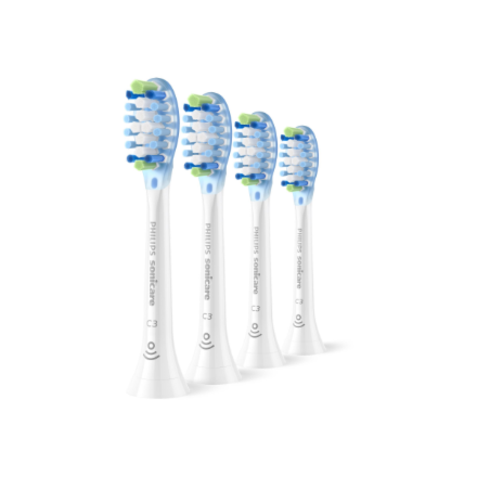 Philips | Replacement brush heads | HX9044/87 Sonicare Premium Plaque Defence | Heads | For adults | Number of brush heads included 4 | White