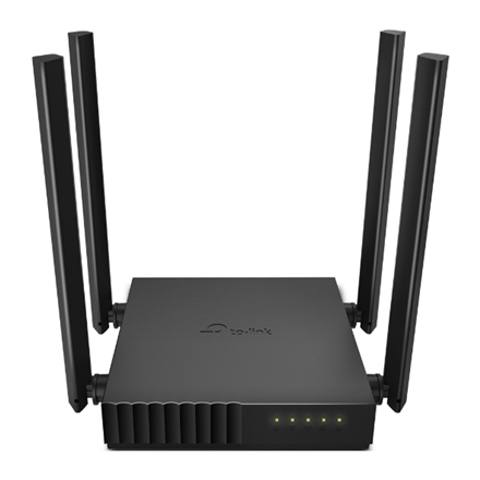 TP-LINK | Dual Band Router | Archer C54 | 802.11ac | 300+867 Mbit/s | 10/100 Mbit/s | Ethernet LAN (RJ-45) ports 4 | Mesh Support No | MU-MiMO Yes | No mobile broadband | Antenna type 4xFixed