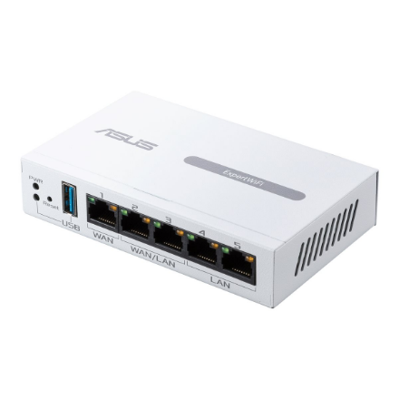 Asus | Gigabit VPN wired router | ExpertWiFi EBG15 | 10/100/1000 Mbit/s | Ethernet LAN (RJ-45) ports 3 | Mesh Support Yes | MU-MiMO Yes | Antenna type Internal | 1