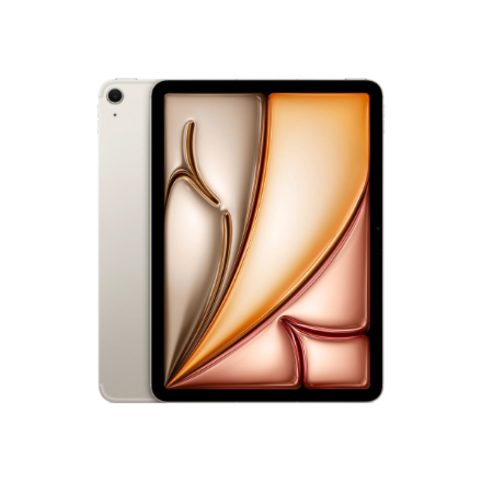 Apple | iPad Air Wi-Fi + Cellular | Starlight | 11 " | 2360 x 1640 pixels | IPS | Apple | 12 GB | M4 | 256 GB | 3G | 4G | 5G | Wi-Fi | Front camera | 12 MP | Rear camera | 12 MP | Bluetooth | 6.0 | iPadOS | 26