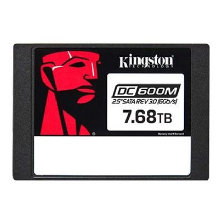 QNAP DC600M | 7680 GB | SSD form factor 2.5" | Solid-state drive interface SATA Rev. 3.0 | Read speed 560 MB/s | Write speed 530 MB/s