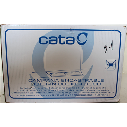 SALE OUT. Cata GL 45 X /C Hood, 820m3/h, 65dB, BT3 Engie, 280W, stainless steel | SALE OUT. | CATA Hood | GL 45 X /C | Canopy | Energy efficiency class A | Width 50 cm | 820 m³/h | Touch | EcoLed | Stainless steel | R...