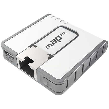 MikroTik | RBmAPL-2nD | mAP lite | 802.11n | 150 Mbit/s | 10/100 Mbit/s | Ethernet LAN (RJ-45) ports 1 | MU-MiMO No | 12 month(s)
