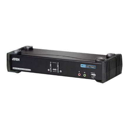 Aten 2-Port USB DVI Dual Link/CH7.1 Audio KVMP Switch | Aten | 2-Port USB DVI Dual Link/CH7.1 Audio KVMP™ Switch