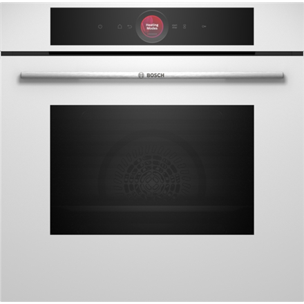 Bosch | Oven | HBG7721W1S | 71 L | Electric | Pyrolysis | Touch control | Convection | Height 59.5 cm | Width 59.4 cm | White