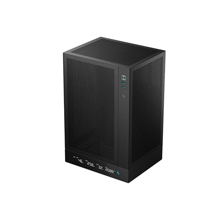 Deepcool PC Gaming Case | CH170 DIGITAL | Mini ITX | ATX PS2 | Black