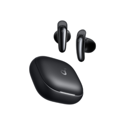 Anker Soundcore True Wireless Earphones | Liberty Buds | Bluetooth | Semi-in-ear | Microphone | Black | Noise canceling | Noise reduction