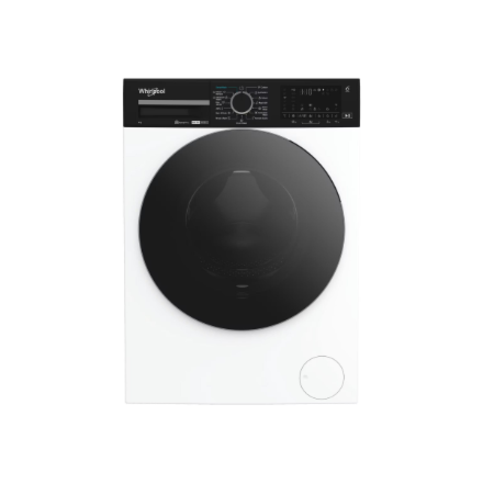 Whirlpool | Washing machine | WPM 87W ADS EE | Energy efficiency class A | Front loading | Washing capacity 8 kg | 1400 RPM | Depth 55 cm | Width 60 cm | Display | Digital | White
