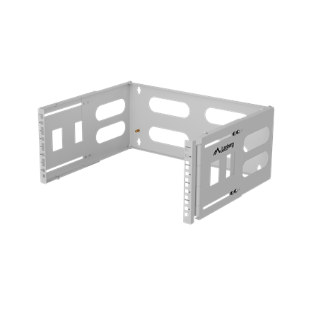Lanberg Folding Bracket Wall-mount 19" 4U | FB01-5404-10S | Grey