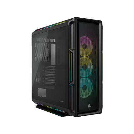 Corsair | Tempered Glass Smart Case | iCUE 5000T RGB | Side window | Mid-Tower | ATX | Black