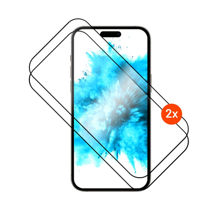 Fixed Screen protector | Apple | iPhone 17 Pro Max | Glass | Black