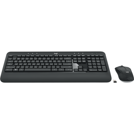 Logitech | MK540 Advanced | Keyboard and Mouse Set | Wireless | Mouse included | Batteries included | Wireless connection | US | Black