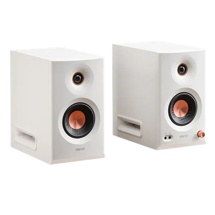 Edifier MR5 | Tri-amped Studio Monitor Speakers | 110 W | Bluetooth | Wireless connection | 101 dB | White