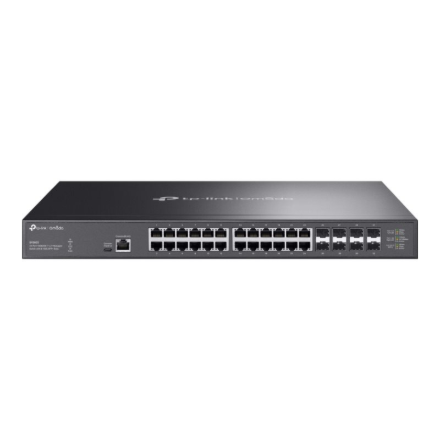 TP-LINK SX3832 Omada 24-Port 10GBASE-T L2+ Managed Switch with 8 10GE SFP+ Slots | TP-LINK