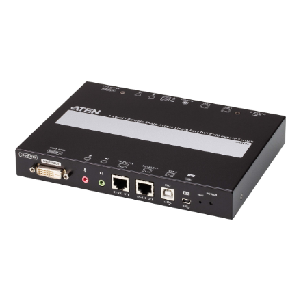 Aten | 1-Port/Remote Share Access Single port DVI KVM over IP Switch | CN9600