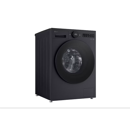 LG | Washing Machine | F2X70S9TSB | Energy efficiency class A | Front loading | Washing capacity 9 kg | 1200 RPM | Depth 47.5 cm | Width 60 cm | Display | LED | Steam function | Matte Black