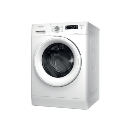 Whirlpool | Washing machine | FFS 7469 W EE | Energy efficiency class A | Front loading | Washing capacity 7 kg | 1400 RPM | Depth 57.5 cm | Width 59.5 cm | Display | LED | White