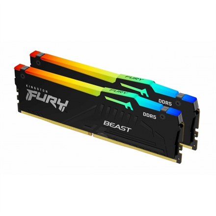 Kingston | KF556C36BBE2AK2-64 | 64 (2x32) GB | DDR5 | 5600 MHz | PC/server | Registered No | ECC No