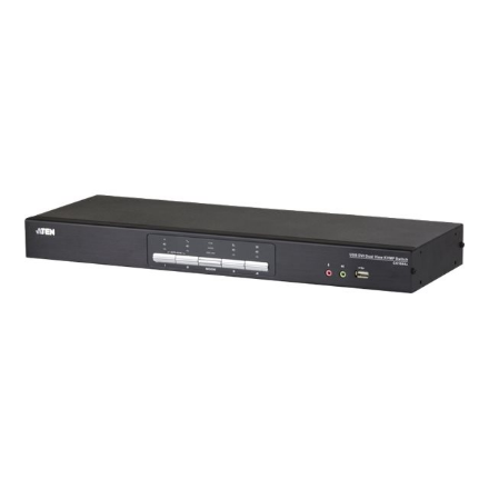 Aten | 4-Port USB DVI Dual Link Dual Display/Audio KVMP Switch | CS1644A