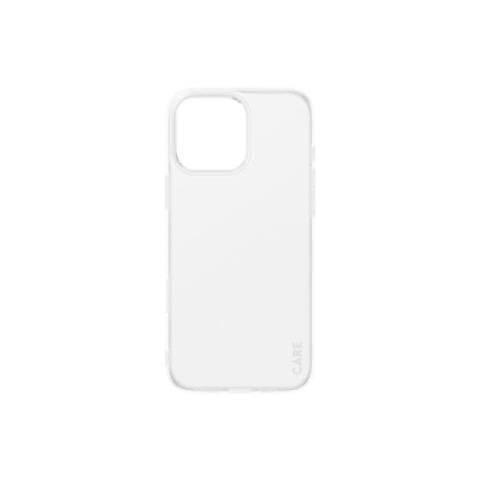 CARE Fashionable Case | Back cover | Apple | iPhone 16 Pro Max | Recycled plastic | Transparent | X-Ray Soft Basic