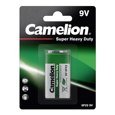 Camelion | 6F22-BP1G | 9V/6F22 | Super Heavy Duty | 1 pc(s)