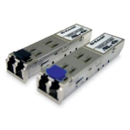 D-LINK DEM-312GT2, 1-port mini-GBIC LX Multi-mode Fiber Transceiver (up to 2km, support 3.3V power) | D-Link | LC