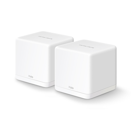 Mercusys | AC1300 Whole Home Mesh Wi-Fi System | Halo H30G (2-Pack) | 802.11ac | 400+867 Mbit/s | Ethernet LAN (RJ-45) ports 2 | Mesh Support Yes | MU-MiMO Yes | No mobile broadband