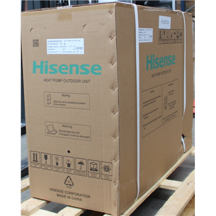 SALE OUT. Hisense Hi-Therma 6 kw heat pump Split type Outdoor unit | Hisense AHW-060HCDS1 | Hi-Therma 6 kw heat pump Split type Outdoor unit | 36 month(s) | DAMAGED PACKAGING, DENTED FRONT (BOTTOM, RIGHT SIDE)