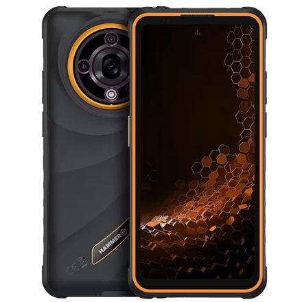 Hammer Iron 6 | Orange | 6.56 " | IPS | 1612 x 720 pixels | Mediatek | Dimensity 6300 | Internal RAM 6 GB | 128 GB | microSD | Dual SIM | 4G | 5G | Main camera resolution 64 MP | Android | 15 | 6050 mAh