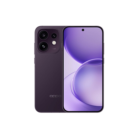 OPPO Reno16 5G (CPH2865) | Purple Black | 6.32 " | AMOLED | 2640 x 1216 pixels | Qualcomm | Snapdragon 7 Gen 4 | Internal RAM 8 GB | 256 GB | Dual SIM | 5G | Main camera resolution 50+50+50 MP | Secondary camera resol...