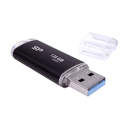 Silicon Power | USB 3.1 Flash Drive | Blaze B02 | 128 GB | USB Type-A | Black