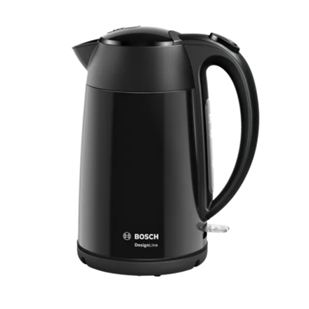 Bosch | Kettle | DesignLine TWK3P423 | Electric | 2400 W | 1.7 L | Stainless steel | 360° rotational base | Black