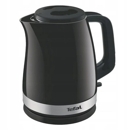 TEFAL | Kettle | KO150F30 Delfini Vision | Electric | 2400 W | 1.5 L | Plastic | 360° rotational base | Black/Stainless steel