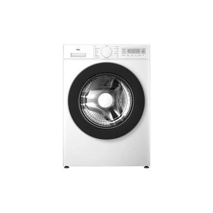 TCL | Washing machine | FF0844WA0 | Energy efficiency class A | Front loading | Washing capacity 8 kg | 1400 RPM | Depth 52 cm | Width 60 cm | Display | LED | Steam function | Wi-Fi | White