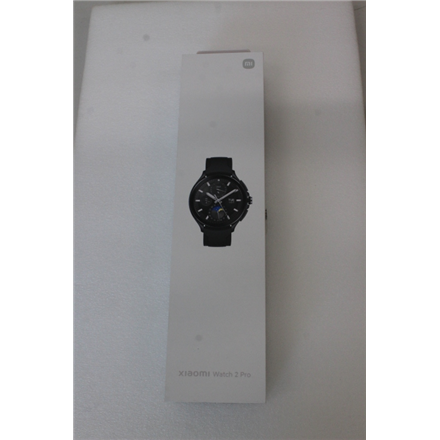 SALE OUT. Xiaomi Watch 2 Pro/32GB/Bluetooth® Black Case with Black Strap | SALE OUT. Xiaomi 2 Pro | Smart watch | GPS (satellite) | AMOLED | 1.43 | Waterproof | Black | DEMO, MISSING CHARGER