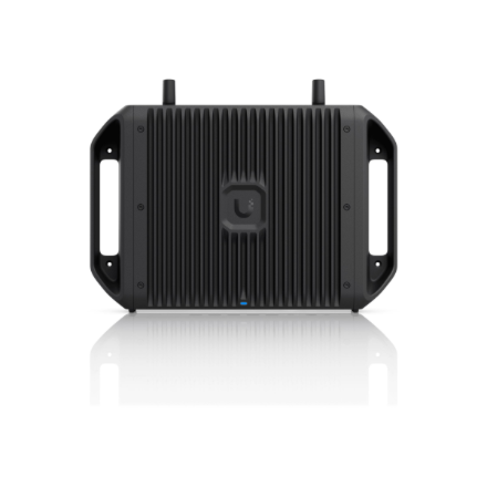 Ubiquiti Powerful multi-WAN UniFi Cloud Gateway with remote SIM support, featuring 10GbE, 2.5GbE PoE+ and 10G PoE++ output, microSD storage | Ubiquiti