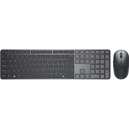 Dell Pro 7 Slim Keyboard and Mouse | KM726 | Keyboard and Mouse Set | Wireless | Mouse included | Estonian | Bluetooth | Wireless connection | Black