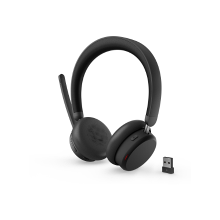 Lenovo Dual-Mode Wireless ANC Headset 6550 (USB-A, Teams) | 4XD1S19777 | Built-in microphone | Bluetooth | Black