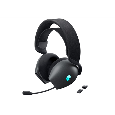 Dell Gaming Headset | Alienware Tri Mode AW725H | Bluetooth | Over-Ear | Microphone | Dark Side of the Moon | Noise canceling | Wireless