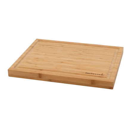 Barbecook | Bamboo cutting board with groove FSC, 40 x 30 x 3 cm (per 3 pcs) | BC-ACC-7306