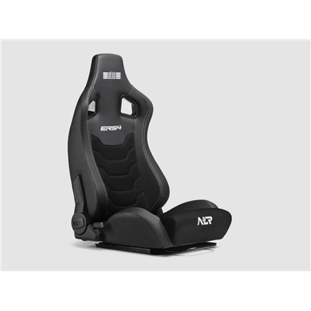 Next Level Racing | ERS4 Elite PU Leather & Suede Edition | Reclining Seat | PU Leather and Suede | Black