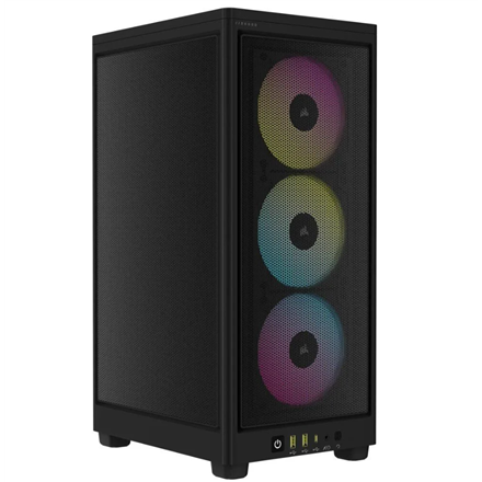 Corsair | RGB AIRFLOW PC Case | 2000D | Mini-ITX | SFX | Black