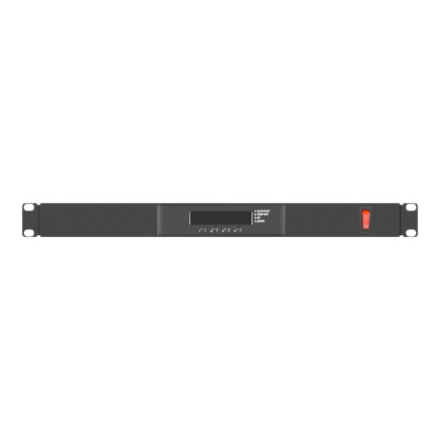Lanberg 19" fan unit/ventilation panel with LCD 4 fans + thermostat 230V | AK-1503-B | Black