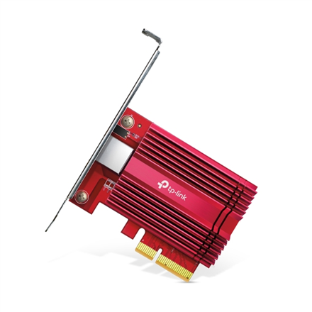 TP-LINK | TX401 | Gigabit PCI Express Network Adapter | 10/100/1000 Mbit/s | 1× PCI Express 3.0 x4, 1× RJ45 Gigabit/Megabit Port