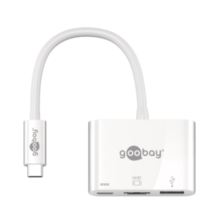 Goobay | USB-C to HDMI/USB-C/USB-A 3.0 Multiport Adapter | USB-C to HDMI