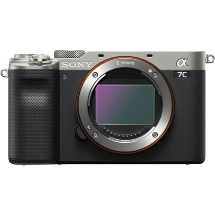 Sony Alpha A7C Full-frame Mirrorless Interchangeable Lens Camera, Body, Silver | Sony | Full-frame Mirrorless Interchangeable Lens Camera | Alpha A7C | Mirrorless Camera body | 24.2 MP | ISO sensitivity (max) 204800 |...