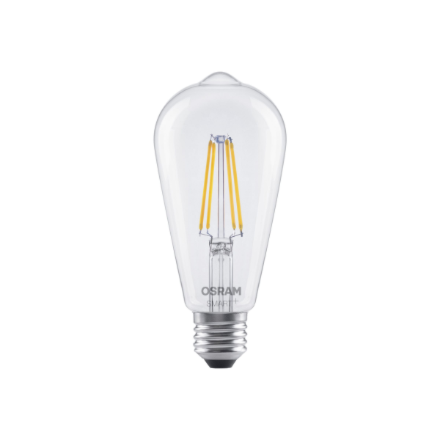 Osram SMART+ MATTER Dimmable Classic Edison 60 827 E27 | E27 | 6 W | Warm White | Wi-Fi