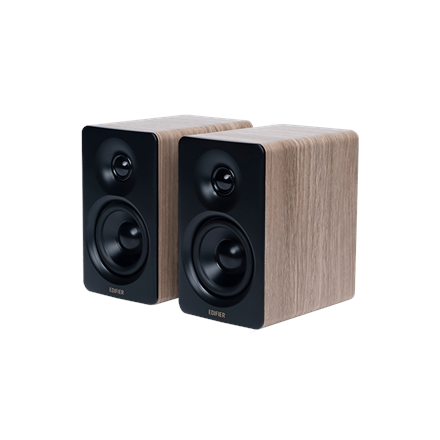 Edifier Compact Desktop 2.0 Speakers | M60 | 66 W | Bluetooth | Wireless connection | Classic Oak