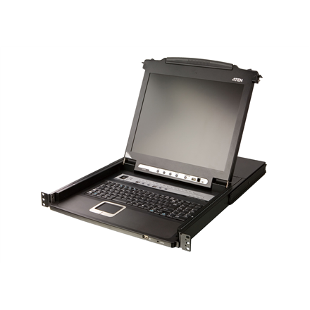 Aten | 16P PS/2-USB VGA LCD KVM SW. W/US KB | CL5716FM | 17"