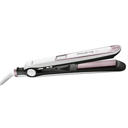 Rowenta Hair straightener | Premium Care SF7460F0 | Ionic function | Display LED display | Temperature (max) 200 °C | Temperature (min) 130 °C | Number of heating levels 4 | White/Pink